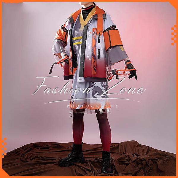 送料無料◇にじさんじ 風 3SKM 北見遊征 コスプレ衣装 ウィッグ 靴