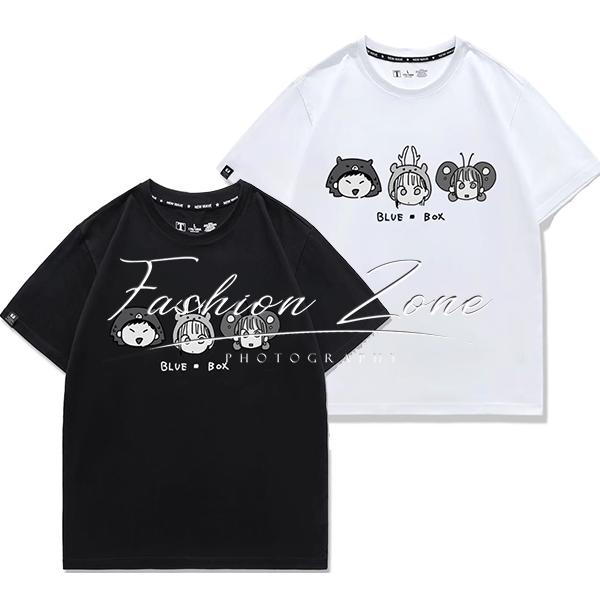 送料無料◇2025新品 アオのハコ 風 鹿野千夏 半袖 Tシャツ 上着 大人気