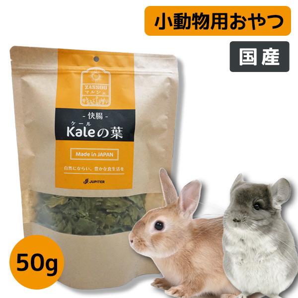 うさぎ 牧草 ZASSOU マルシェ 快腸ケールの葉 50g F4 チンチラ デグー