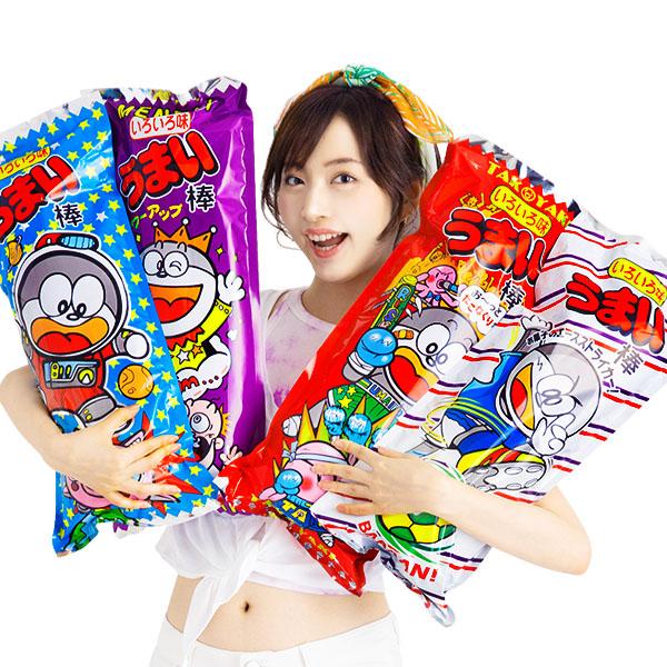 やおきん アミューズメント うまい棒 (うまい棒40本入) セット 【柄