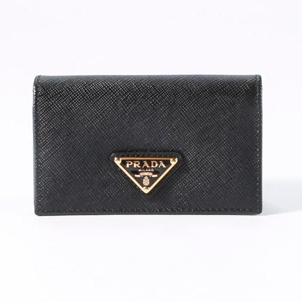 PRADA（プラダ） 【WEB限定価格】プラダ 名刺入れ SAF.TRIANGOLO/NERO