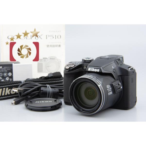 COOLPIX 【中古】Nikon ニコン P510 ブラック コンパクトデジタル