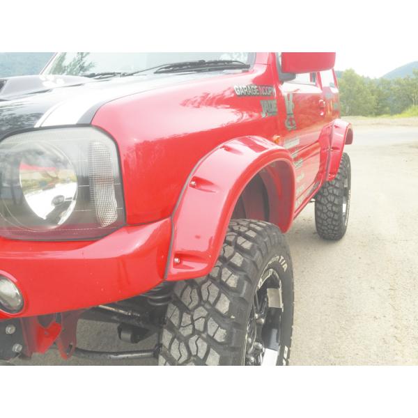 ジムニーJB23 JB33 JB43 FRP 90mmオーバーフェンダー : ビーストアール