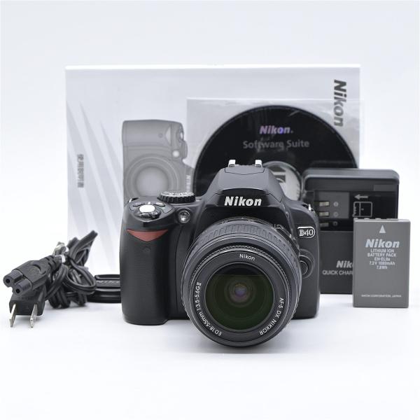 Nikon ニコン D40 レンズキット ブラック : フラッグシップカメラ