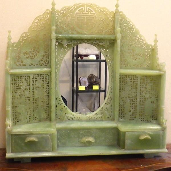 開運 中国家具 アンティーク 鏡台 ドレッサー 鏡台 おしゃれ 風水