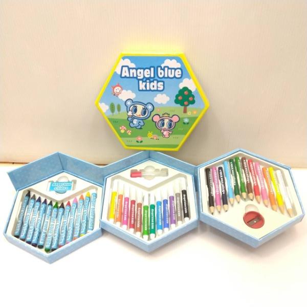 エンジェルブルーキッズ ANGELBLUE ナカムラくん 豪華3段ペンセット