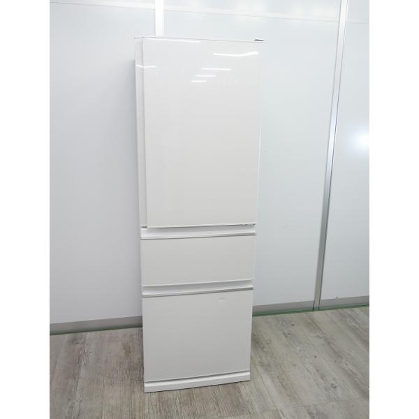 三菱製3ドア/2022年式/365L/ノンフロン冷蔵冷凍庫/MR-CX37G-W1 : 学生