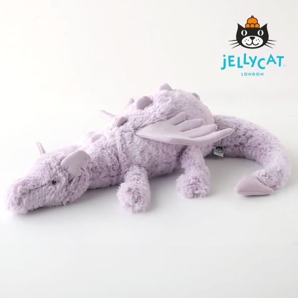 JELLY CAT（ジェリーキャット） Lavender Dragon Huge （ラベンダー