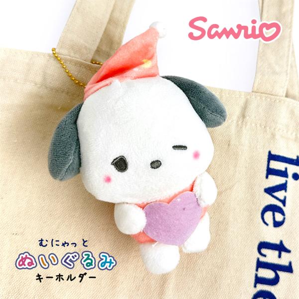 ポチャッコ キーホルダー サンリオ キャラクターズ ぬいぐるみ 大きめ