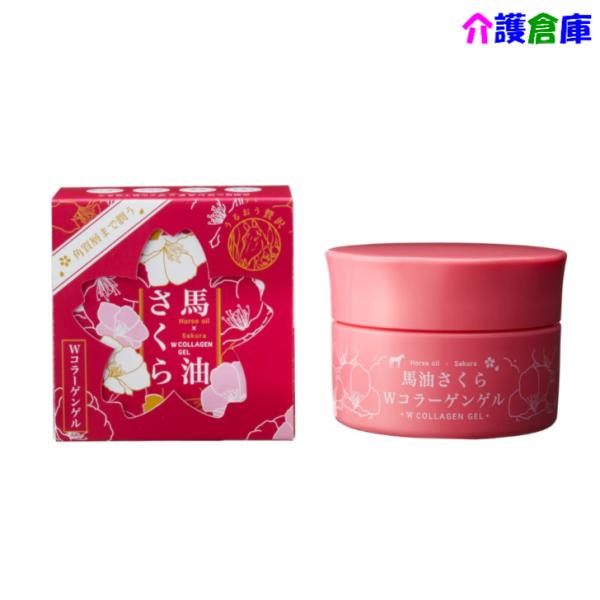 馬油さくら 馬油さくらWコラーゲンゲル 100g/フェニックス