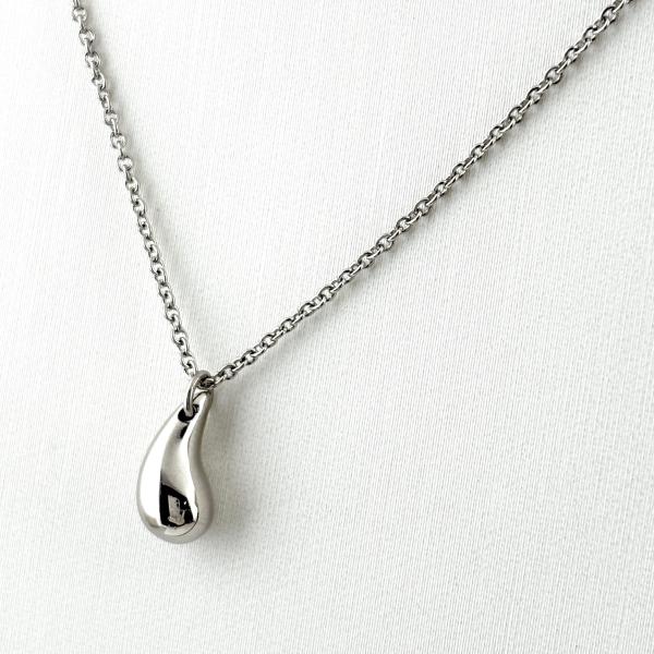 TIFFANY&Co.（ティファニー） ティアドロップ ネックレス プラチナ