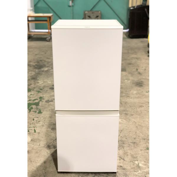 □AQUA/アクア□2ドア冷凍冷蔵庫 AQR-13E8 ホワイト 2021年製 126L