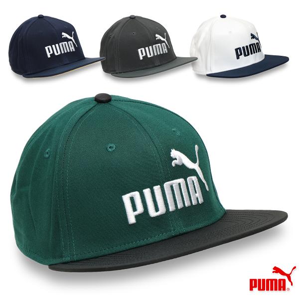 PUMA（プーマ） キャップ メンズ レディース 帽子 フラット ネイビー