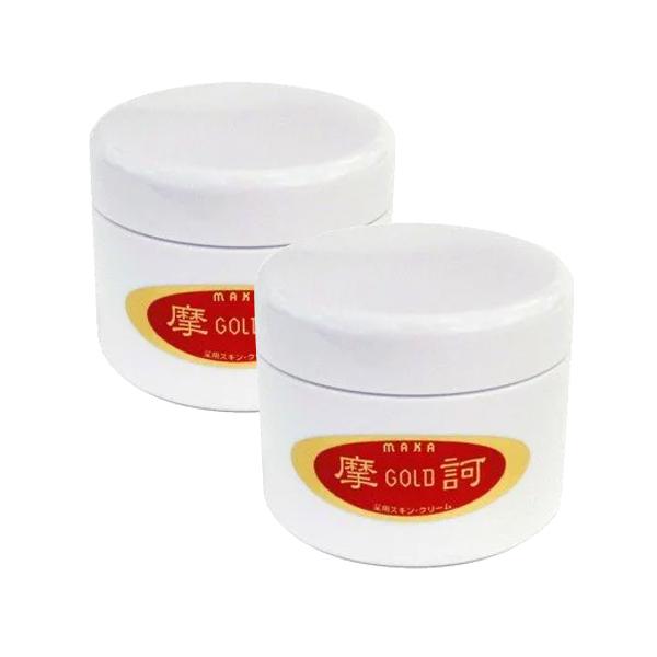 摩訶 ゴールドクリーム 100g×2個セット+10g×1個 【漢方堂本舗】 : 健康