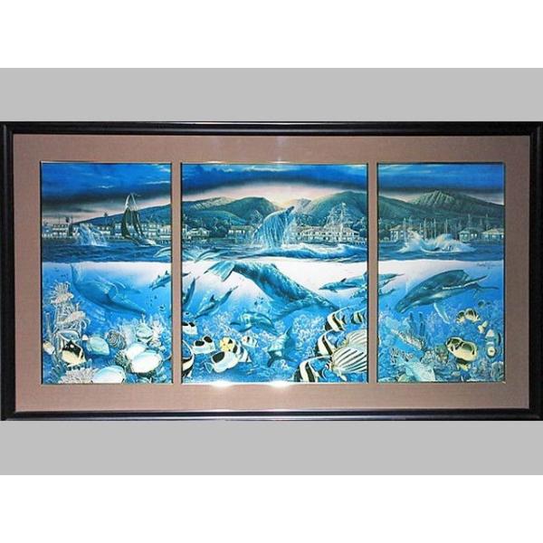 ◇クリスチャン リース ラッセン◇ラハイナビジョン シルクスクリーン