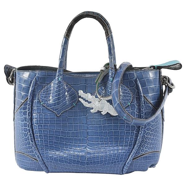 Civinile チビナイル 美品 チビナイル クロコダイル 2way トートバッグ