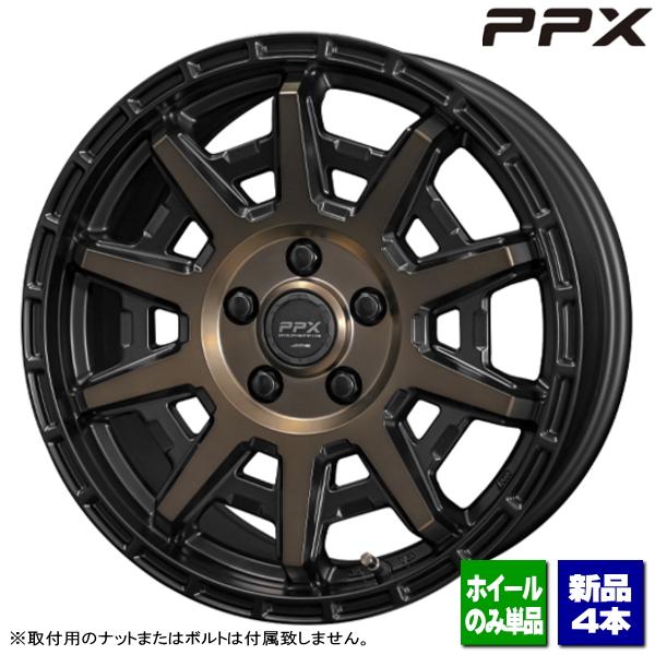 共豊 トヨタ シエンタ 170系 10系/etc 新品ホイールのみ4本 PPX D10X