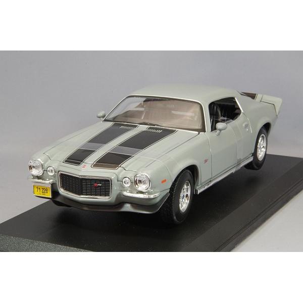 ミニカー/完成品 マイスト 1/18 シボレー カマロ Z28 1971 グレー