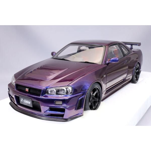 オートアート コンポジット 1/18 ニスモ R34 GT-R Z-tune ミッドナイト