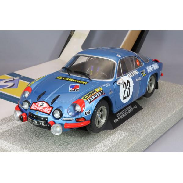 ソリド 1/18 アルピーヌ A110 1600S 1972 モンテカルロラリー #23