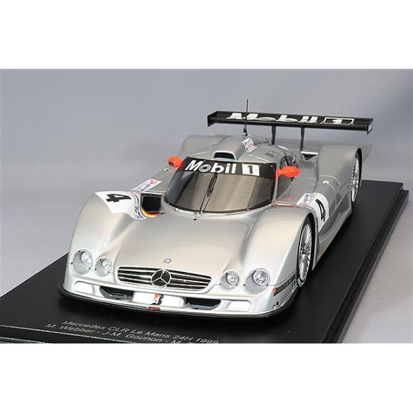 スパーク 1/18 メルセデスベンツ CLR 1999 ルマン24H #4 M.ウェバー