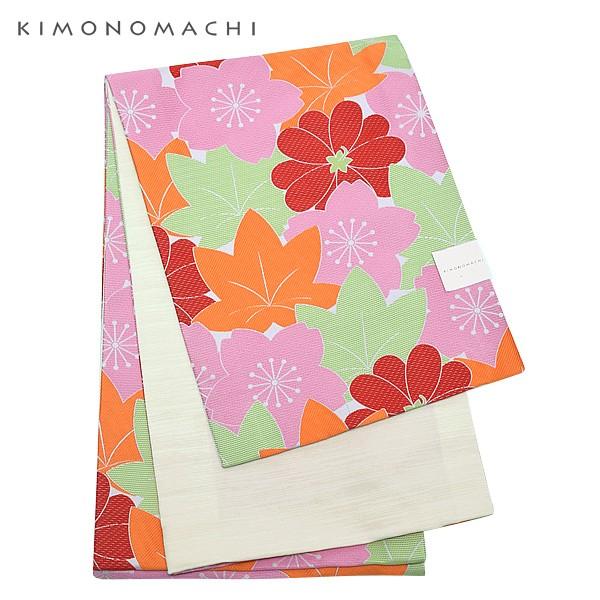 KIMONOMACHI （Prices down4）お仕立て上がり 京袋帯「カラフル 桜と楓