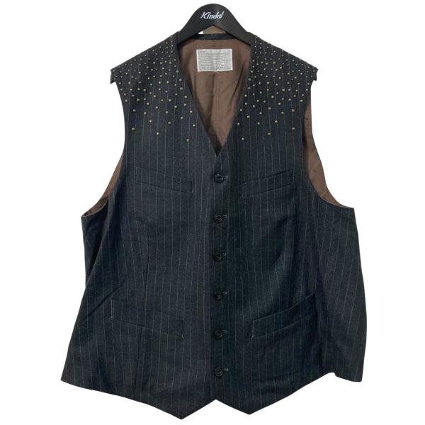 Color（カラー） KOLOR スタッズベスト 24WCM-V02112 ネイビー サイズ