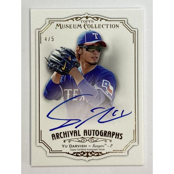 超レア!5枚限定】ダルビッシュ有直書きルーキーサイン 2012 Topps