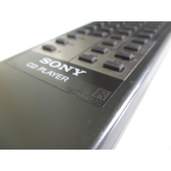 SONY（ソニー） SONY RM-D170 〓 ソニー「CDP-570」他用リモコン, 並品