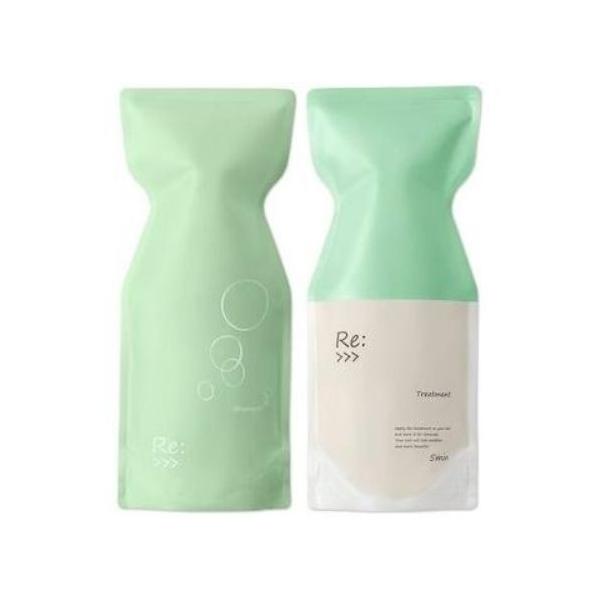 Re: 【セット】アジュバン Re:シャンプー（リ： シャンプー）600ml／Re