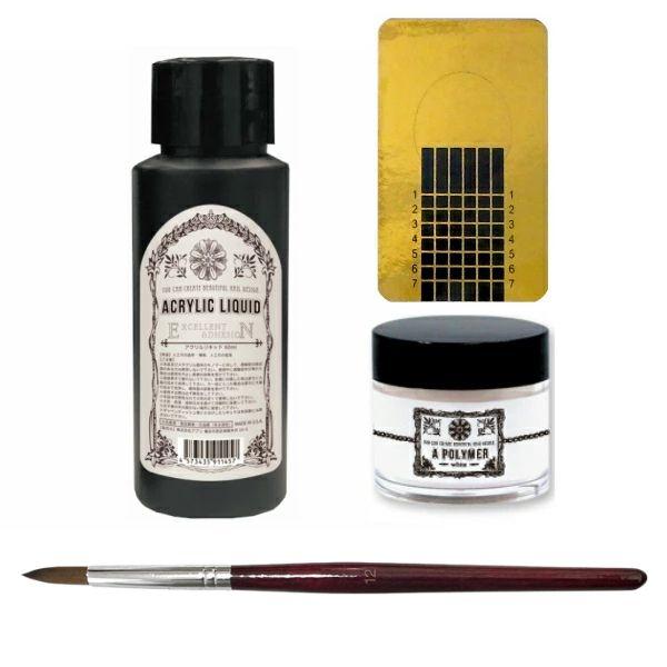 アクリルリキッド アクリルパウダー スカルプブラシ ネイルフォーム