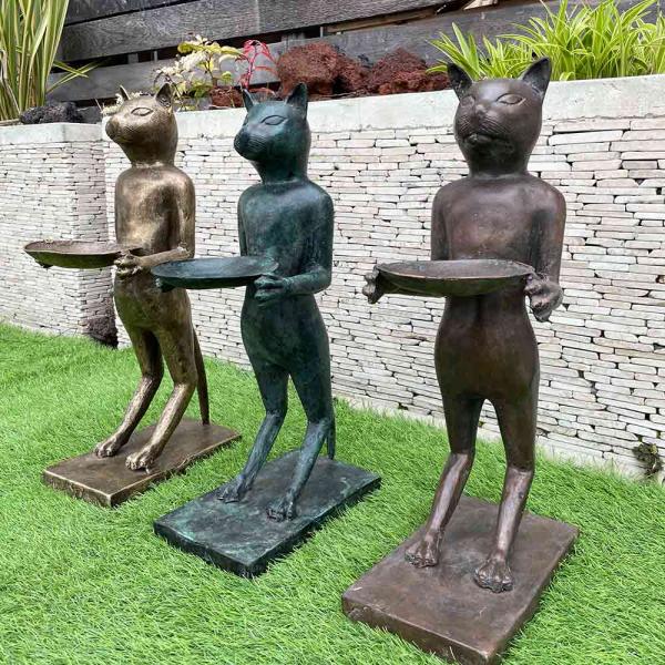 yu_and_a【き1】30 フランスアンティーク ブロンズ 猫 アンティーク