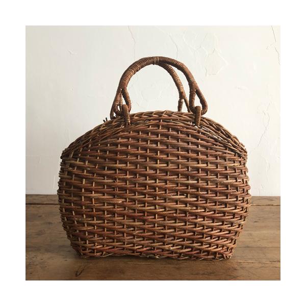 松野屋 あけび シェル手提げかご かごバッグ あけびかご 和装 浴衣