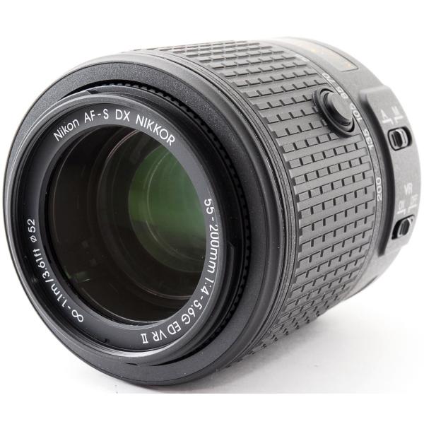 NIKKOR ニコン 望遠レンズ Nikon AF-S DX 55-200mm f/4-5.6G ED VR II