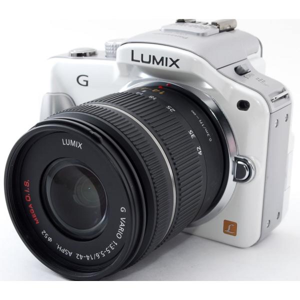 LUMIX Gシリーズ パナソニック ミラーレス Panasonic DMC-G3 ホワイト