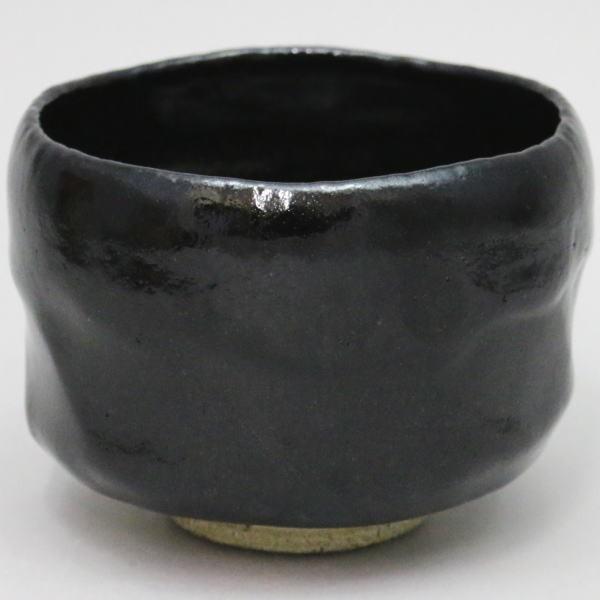 茶道具 抹茶茶碗 黒楽茶碗 覚入写し 佐々木昭楽作 茶道 : 茶道具いまや