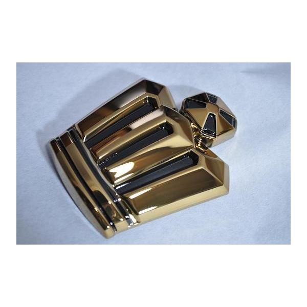 フロントグリル 青い王冠エンブレム カラー エンブレム 送料無料 18系