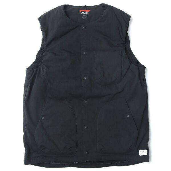 NANGA（ナンガ） TAKIBI RIPSTOP INNER DOWN VEST (MEN) BLK M