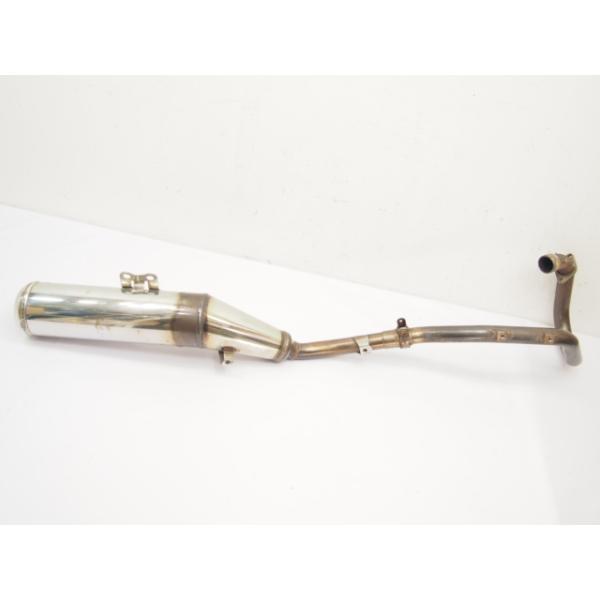 ジェベル250XC純正マフラー フルエキ エキゾースト サイレンサー 13E0