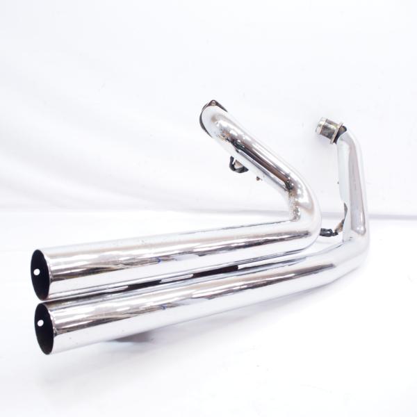 ハーレー ソフテイル 07年〜ドラッグパイプマフラー ショットガン