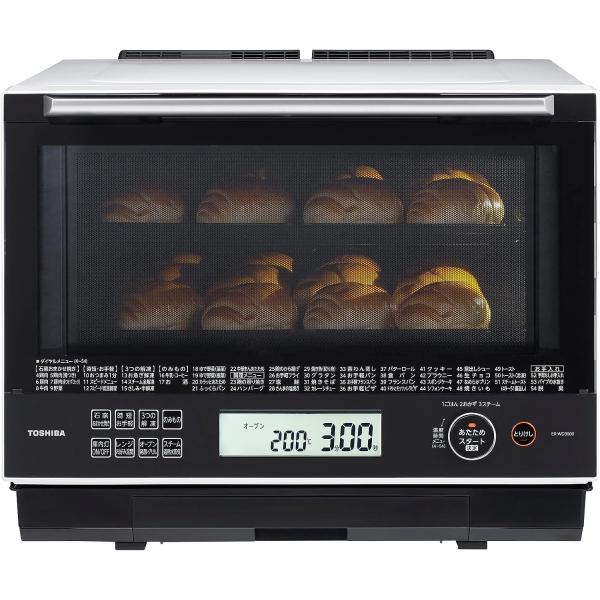 東芝TOSHIBA 過熱水蒸気オーブンレンジ ER-PD3000 W動作確認済み