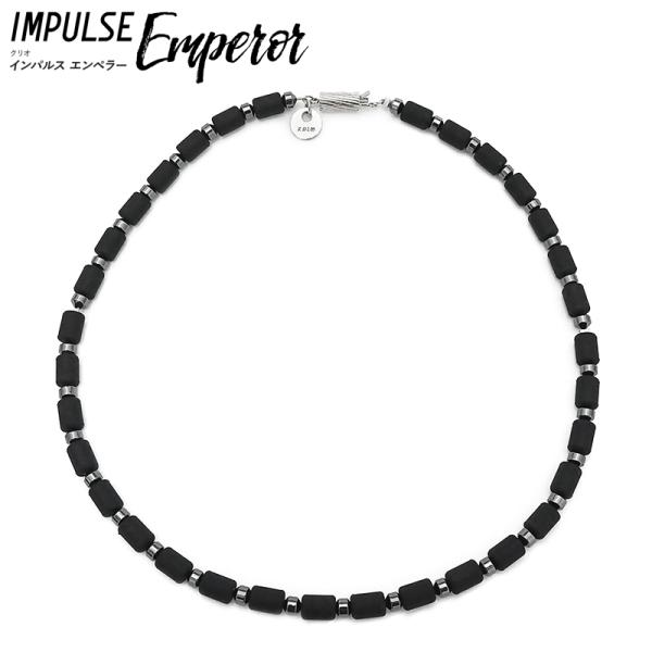 CHRIO クリオ インパルスネックレス エンペラー ヘマタイト ブラック S
