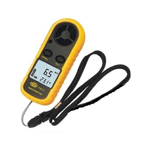 風速計 デジタル 高精度 風力計 操作簡単 手軽 温度計 搭載 室外 作業