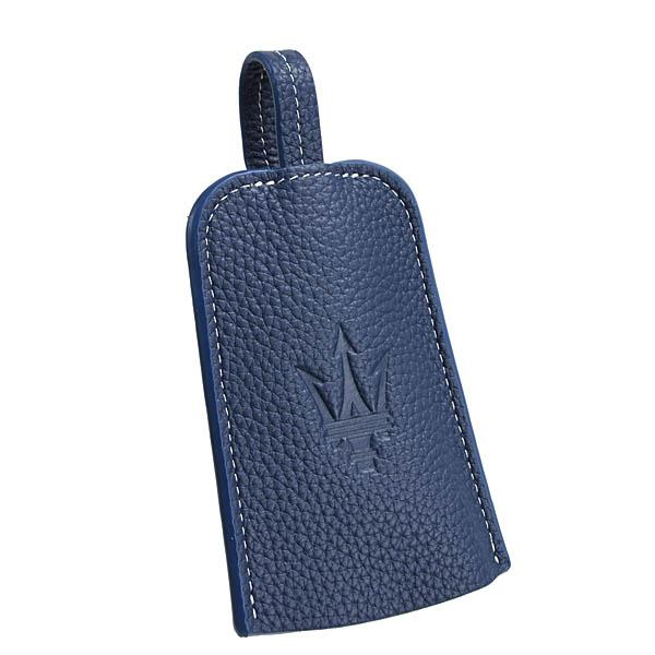Maserati（マセラティ） マセラティ純正レザーキーケース(ネイビー