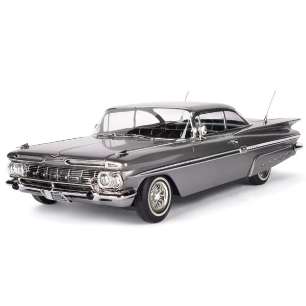 ラジコン 1/10 ローライダー インパラ 1959 チタニウムシルバー色 超