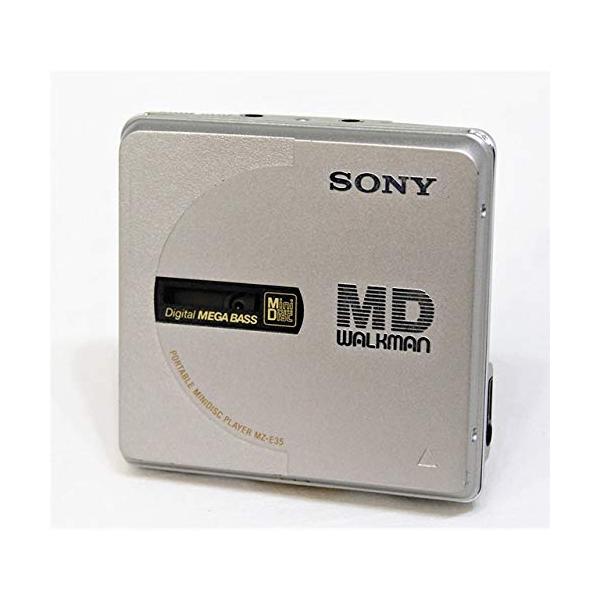 SONY ソニー MZ-E35-S シルバー ポータブルMDプレーヤー（MD再生専用機