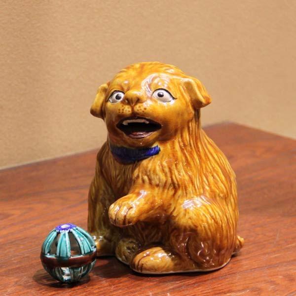 九谷焼 浅蔵五十吉 九谷焼干支置物犬 戌 : 北山堂 - 通販 - Yahoo