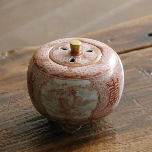 九谷焼 大酒清山 九谷焼香炉 吉祥文 : 北山堂 - 通販 - Yahoo!ショッピング