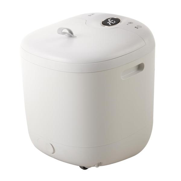 GOQRAQ フットバス 足湯 画期的な傾斜型 温度調整・保温・表示 排水口