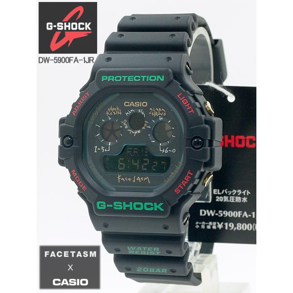 G-SHOCK 限定 カシオ CASIO × FACETASM コラボ 腕時計DW-5900FA-1JR